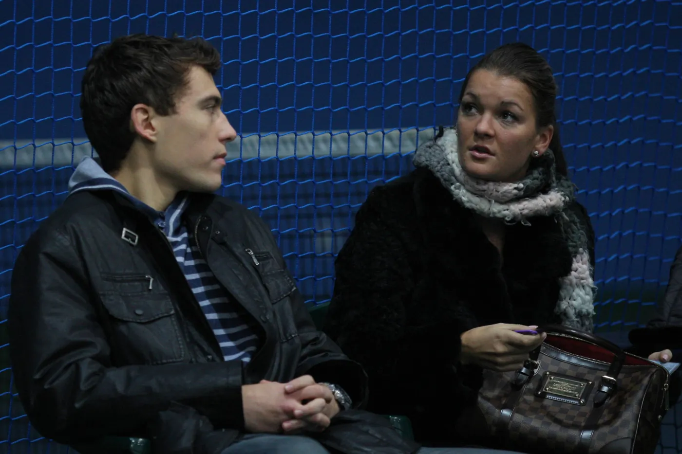 Jerzy Janowicz i Agnieszka Radwańska