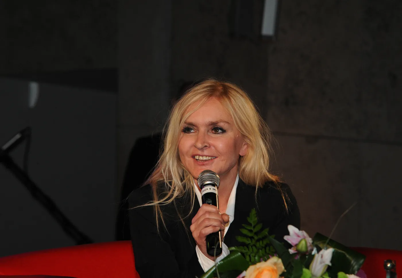 Monika Olejnik na rozdaniu nagród Mediatory 2011