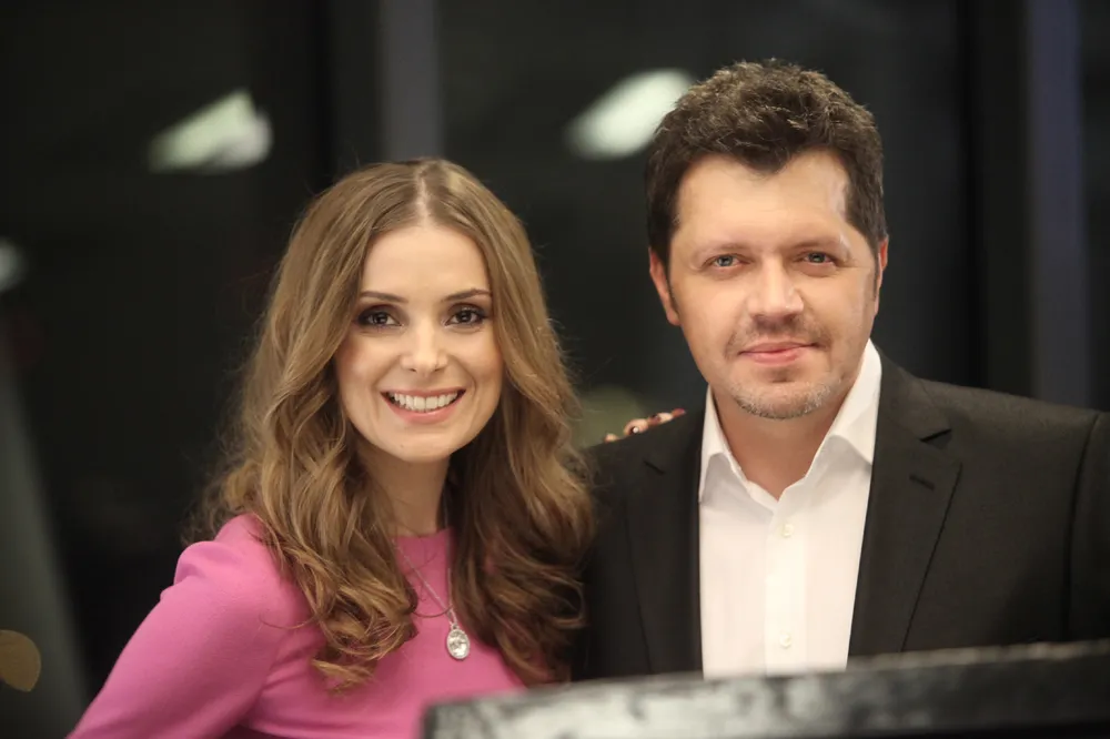 Halina Mlynkova i Krzysztof Kiljański w podejrzanym duecie