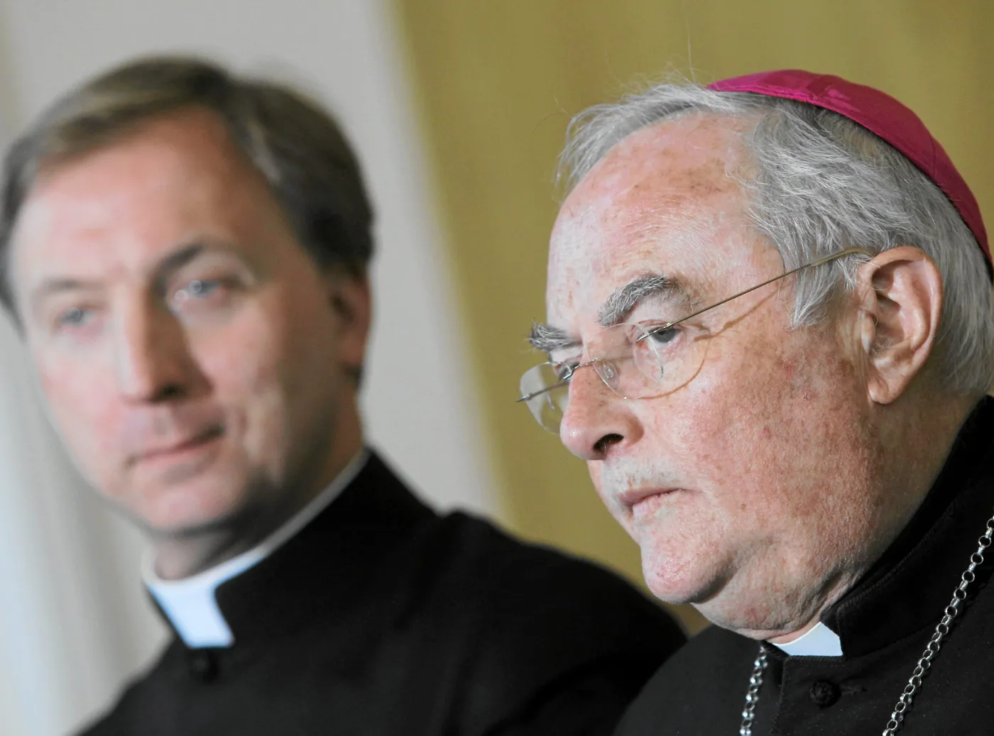 Ksiądz Franciszek Longhamps de Berier i arcybiskup Heryk Hoser