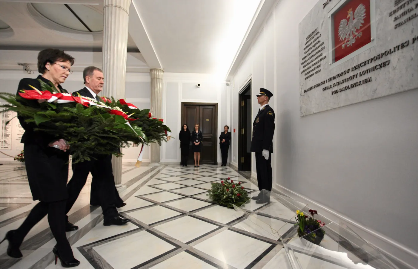 Sejm oddał hołd parlamentarzystom, którzy zginęli w Smoleńsku