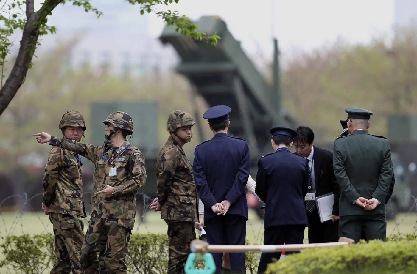 Japońska bateria rakiet Patriot