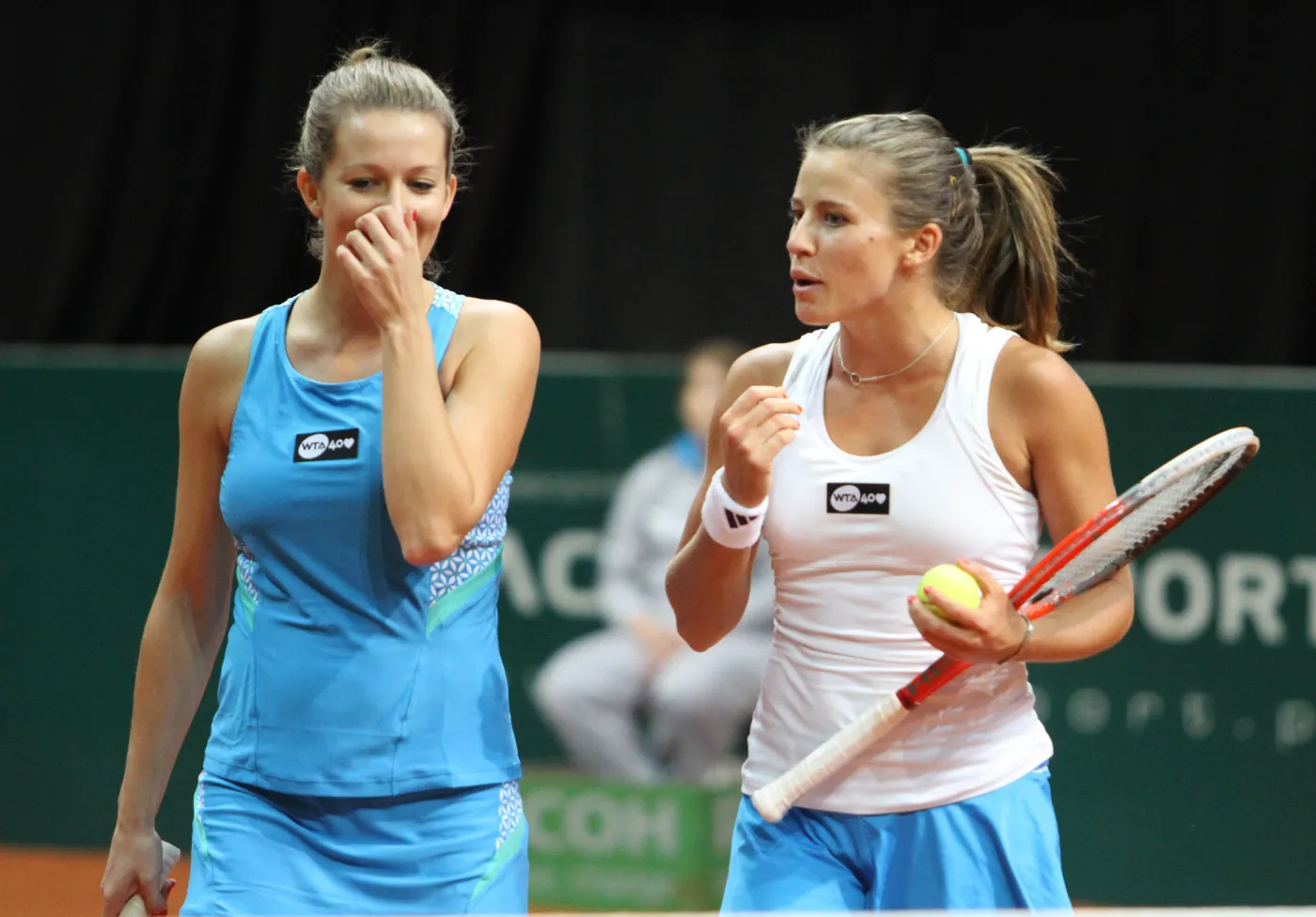 Marta Domachowska i Alicja Rosolska