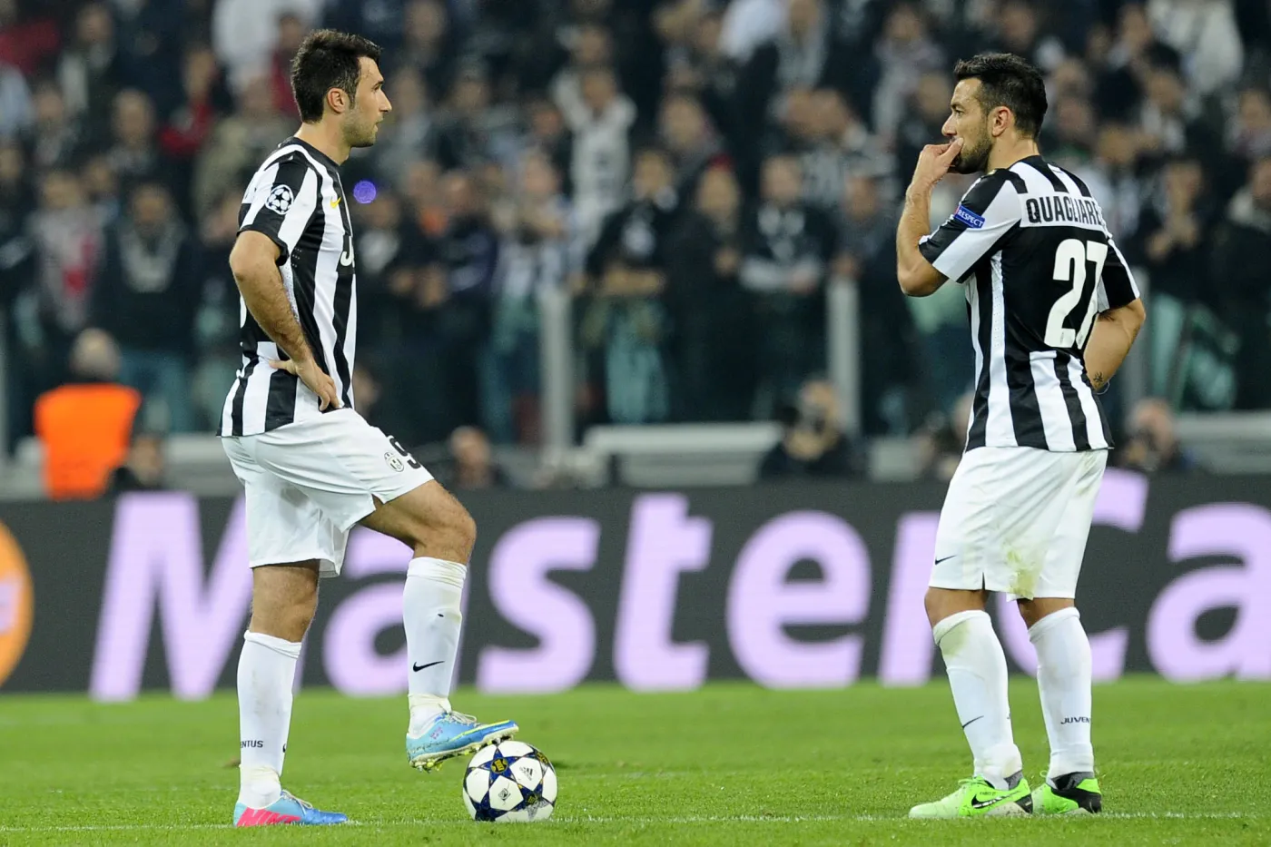 Mirko Vucinic i Fabio Quagliarella
