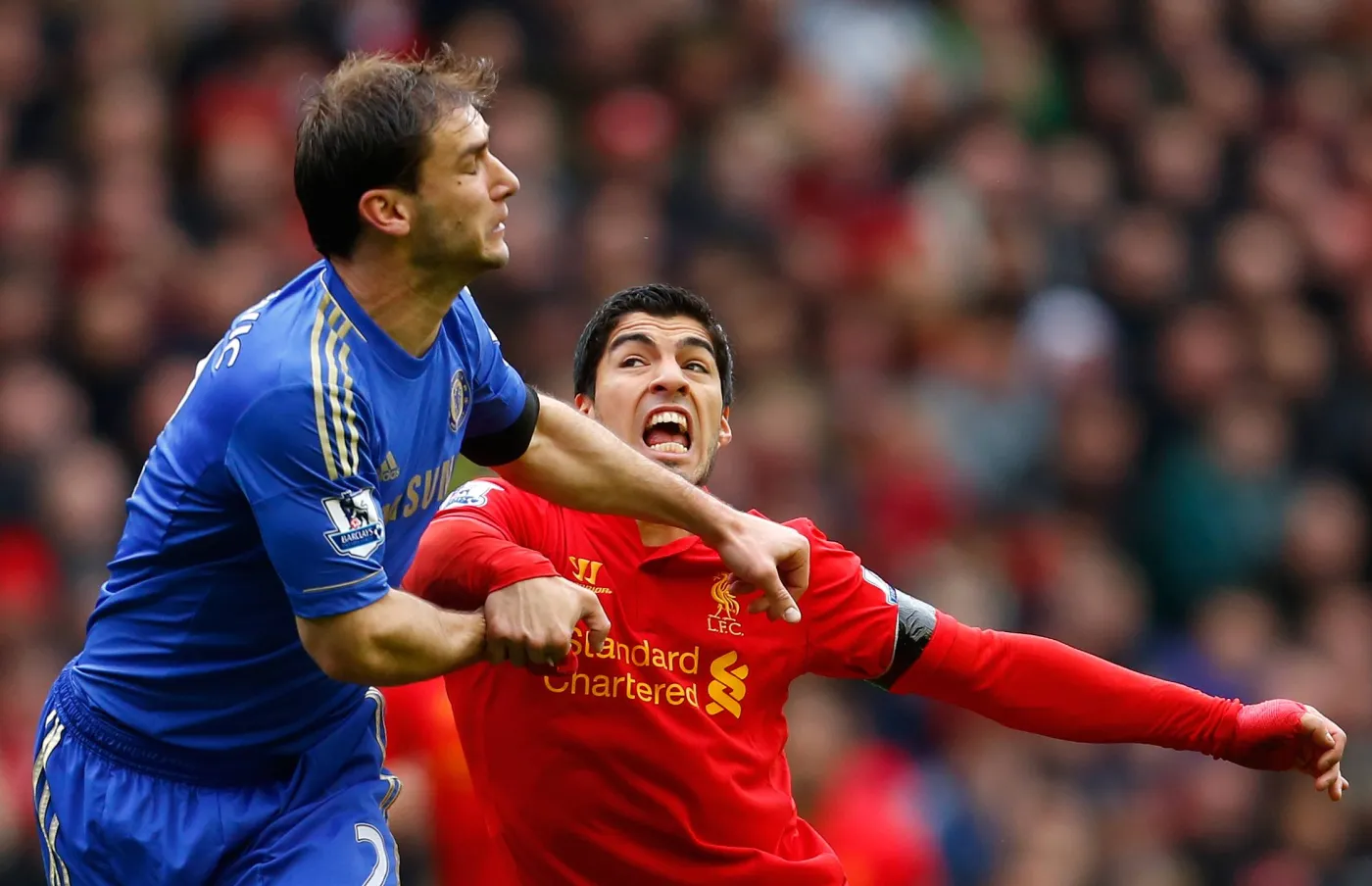 Luis Suarez i Branislav Ivanovic