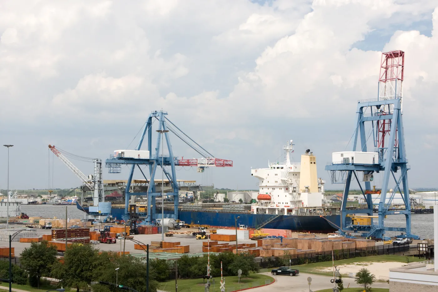 Port w Mobile w stanie Alabama