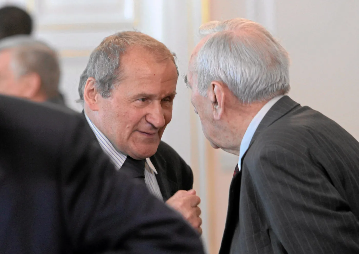 Henryk Wujec i Tadeusz Mazowiecki