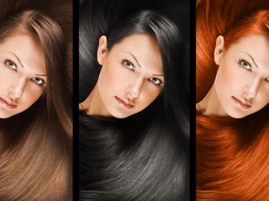 Kobiety o różnych kolorach włosów