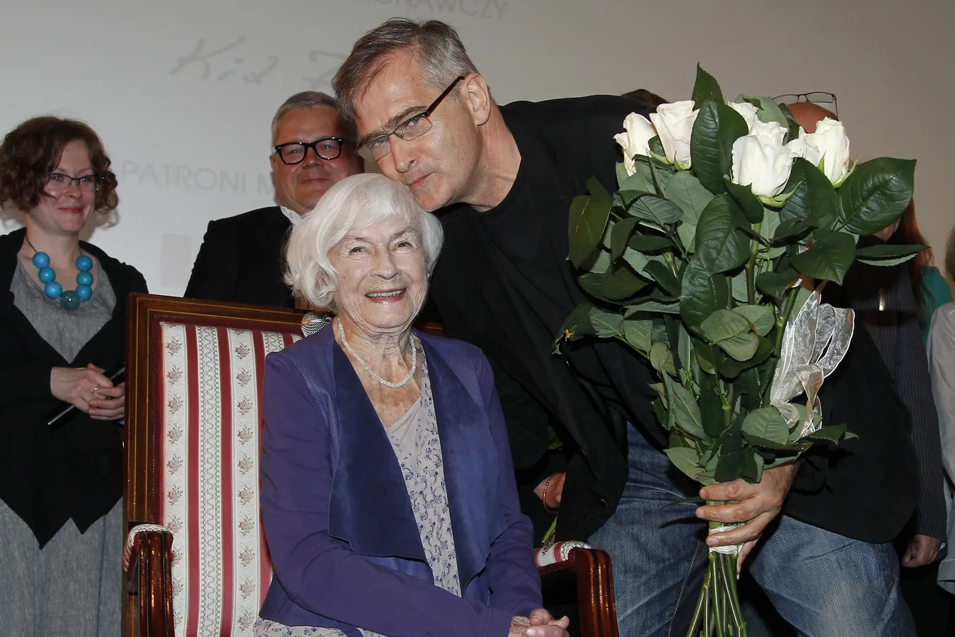 Danuta Szaflarska i Olgierd Łukaszewicz