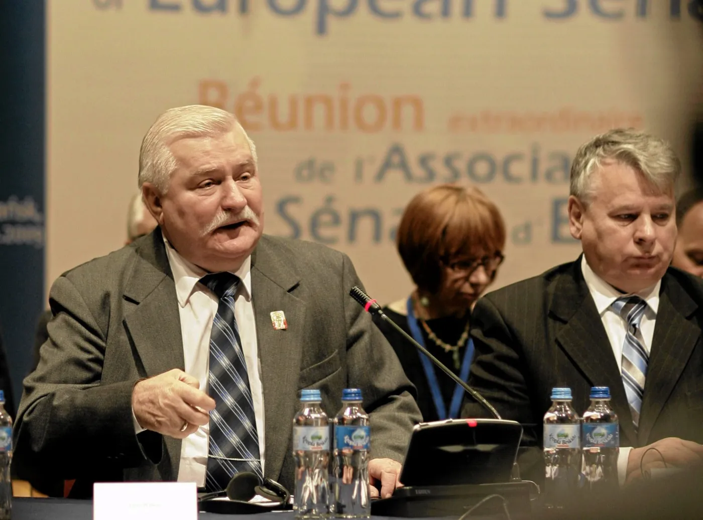 Lech Wałęsa i Bogdan Borusewicz