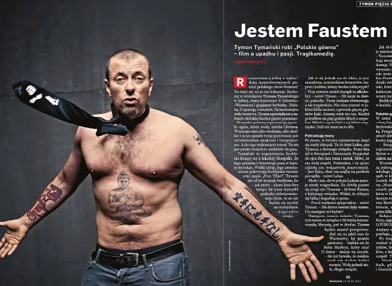 Tymon Tymański w tekście "Newsweeka"