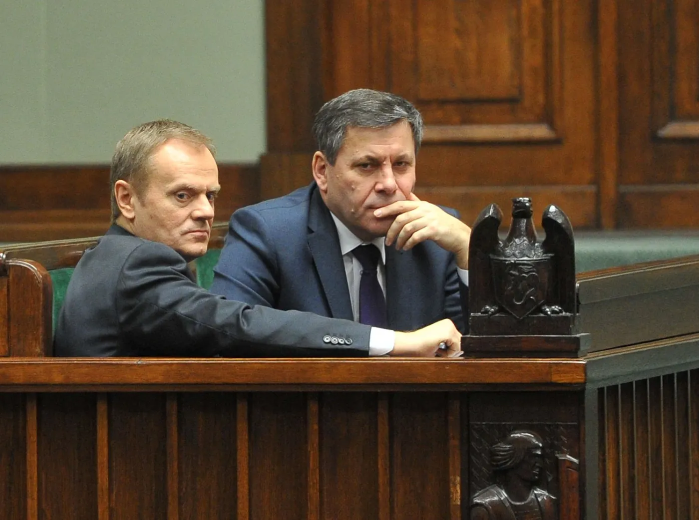 Donald Tusk i Janusz Piechociński