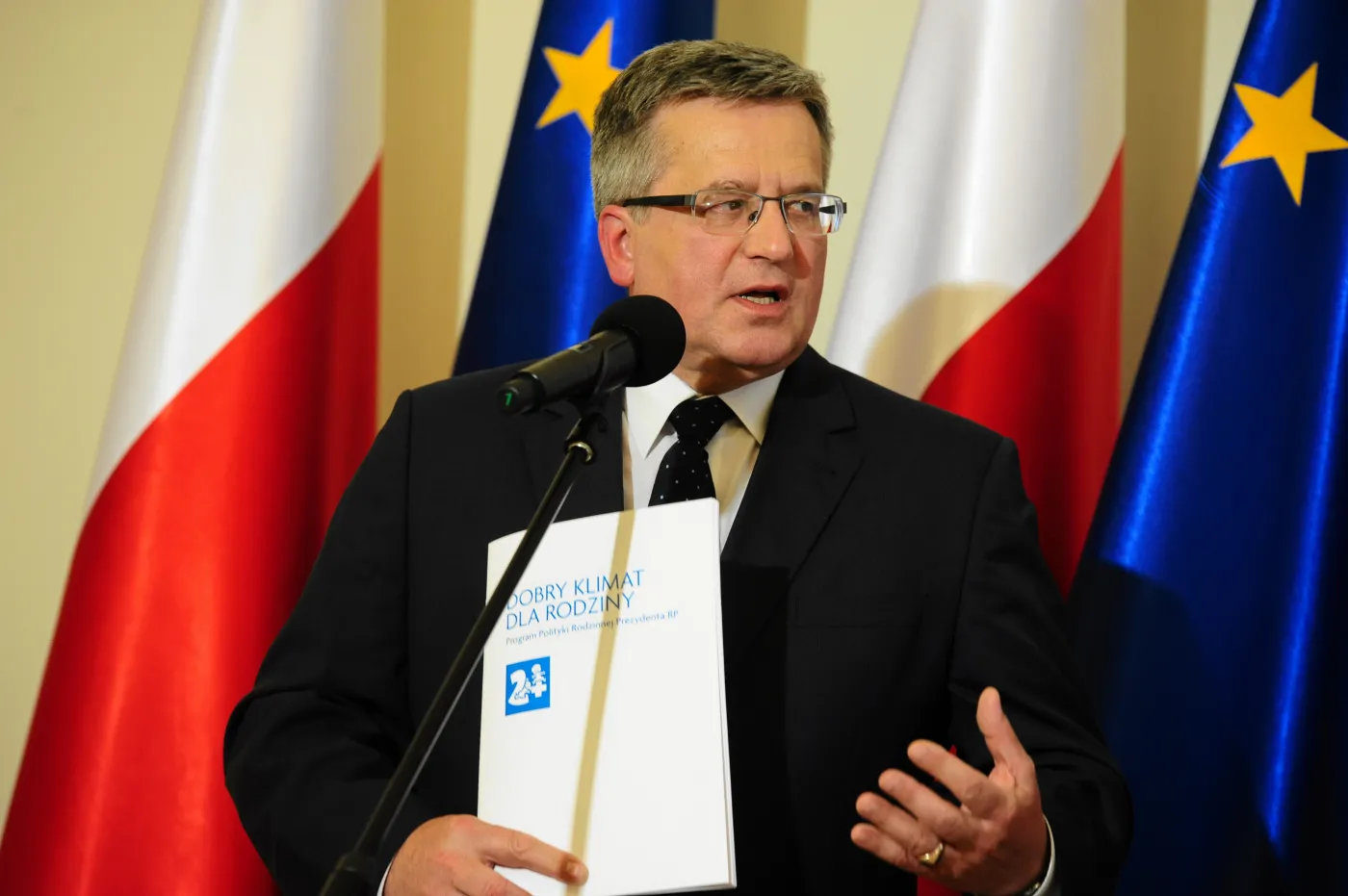 Prezydent Bronisław Komorowski