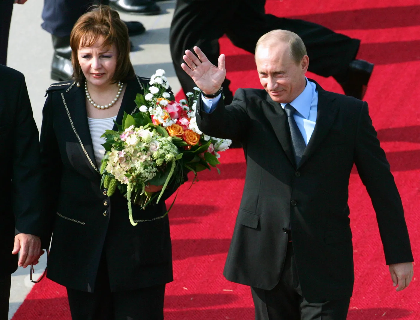 Władimir Putin i jego żona, Ludmiła