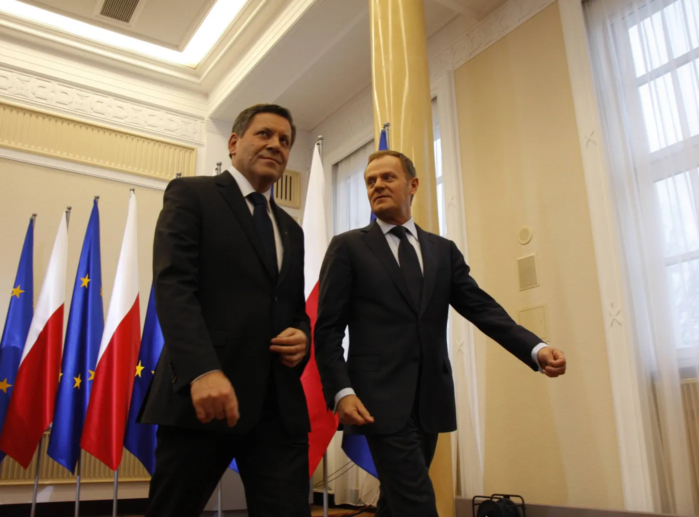 Janusz Piechociński i Donald Tusk