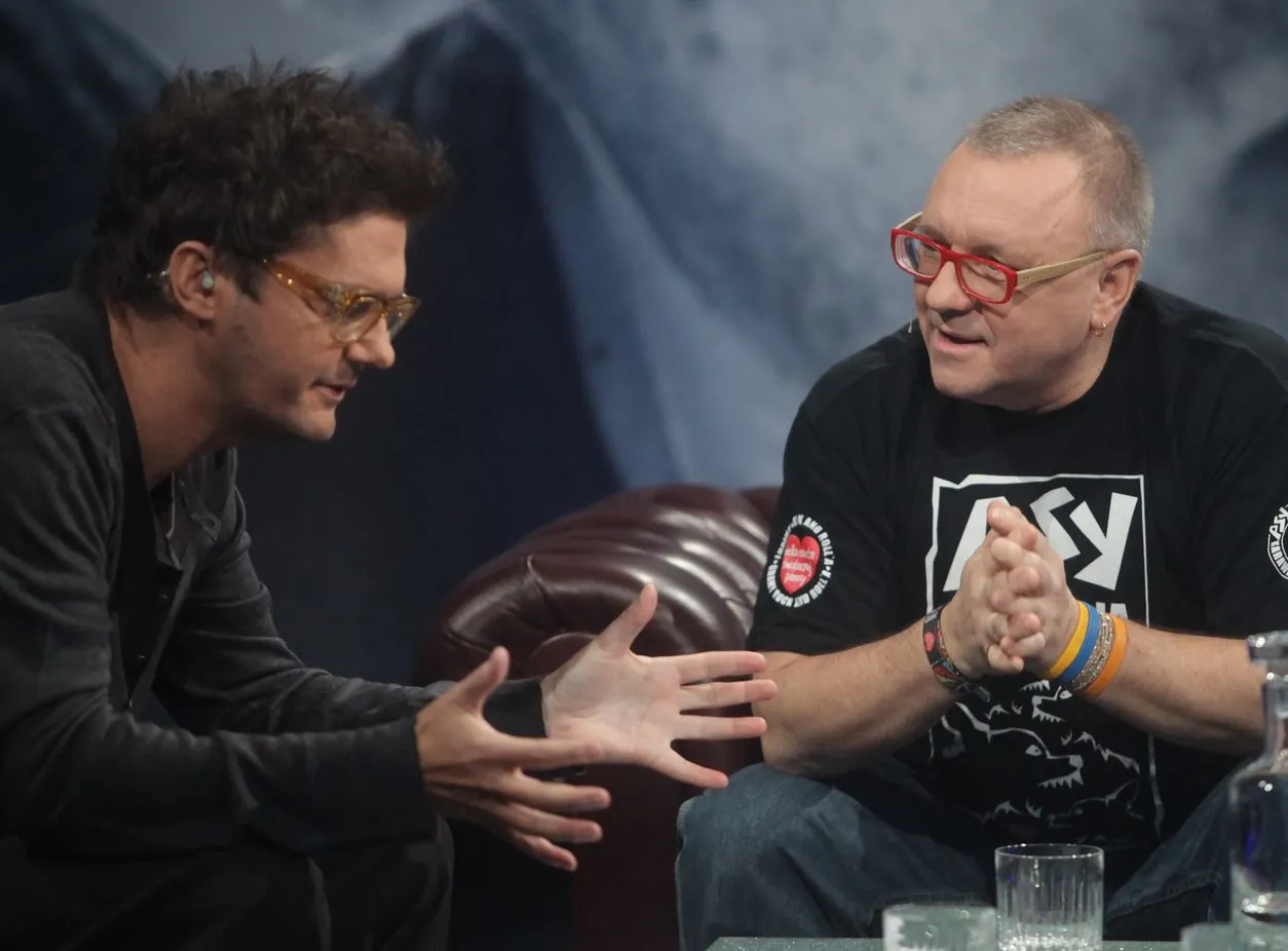 Jerzy Owsiak w programie Kuby Wojewódzkiego