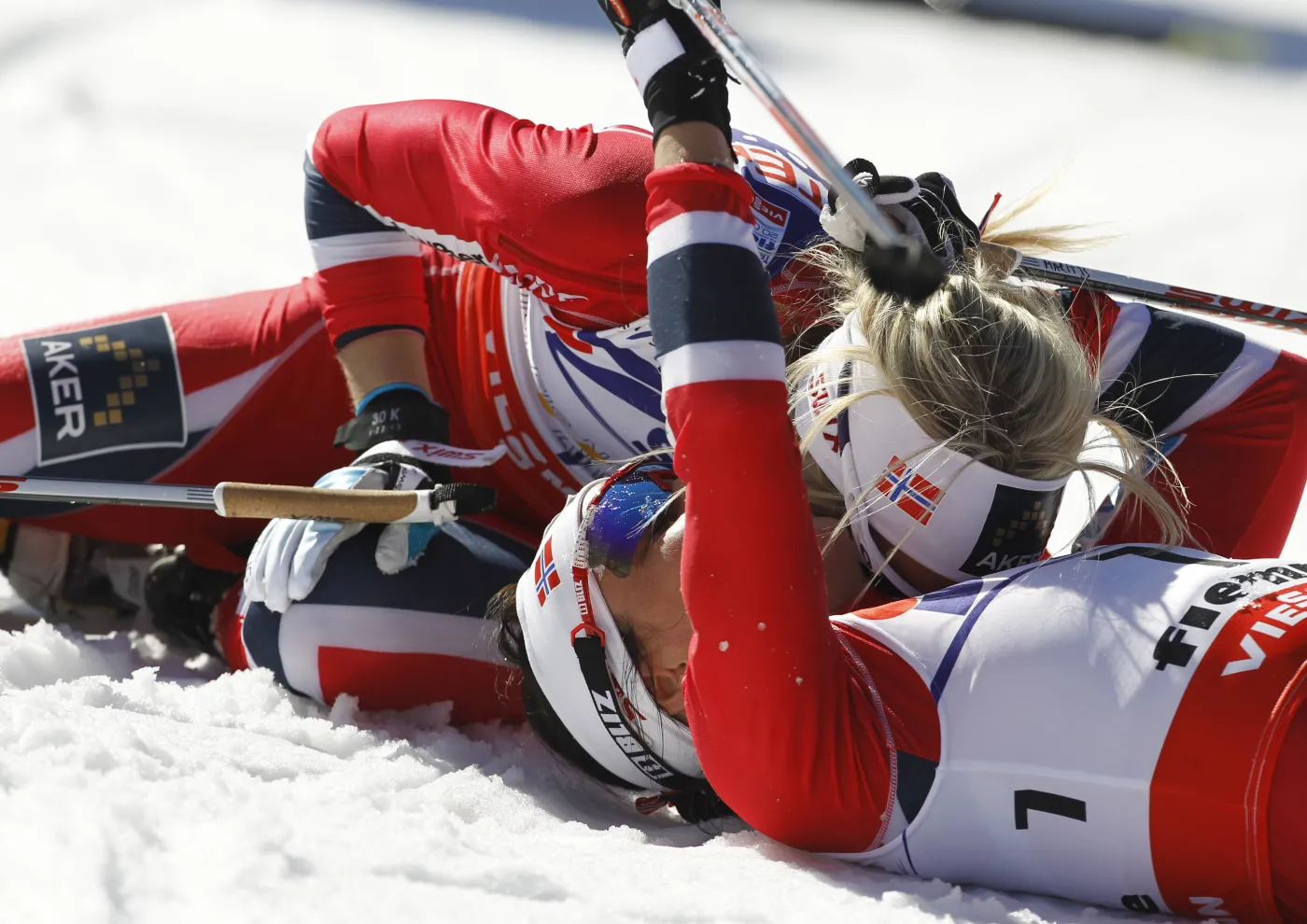 Therese Johaug i Marit Bjoergen