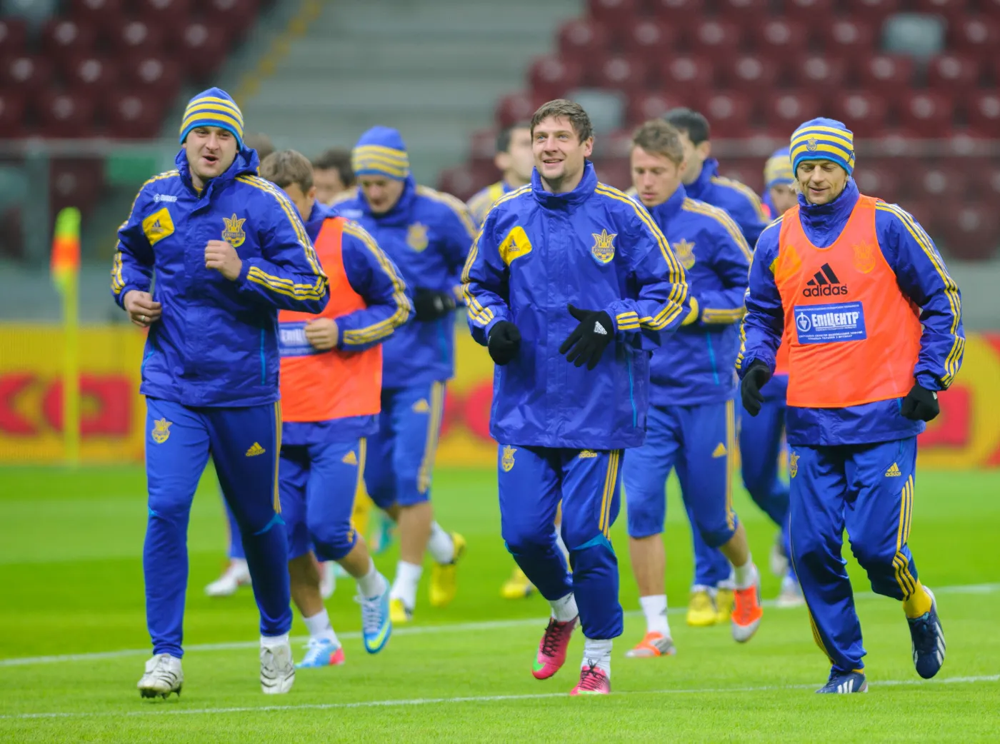 Piłkarze reprezentacji Ukrainy