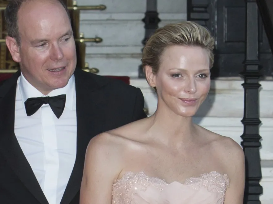 Księżna Charlene; książę Albert II
