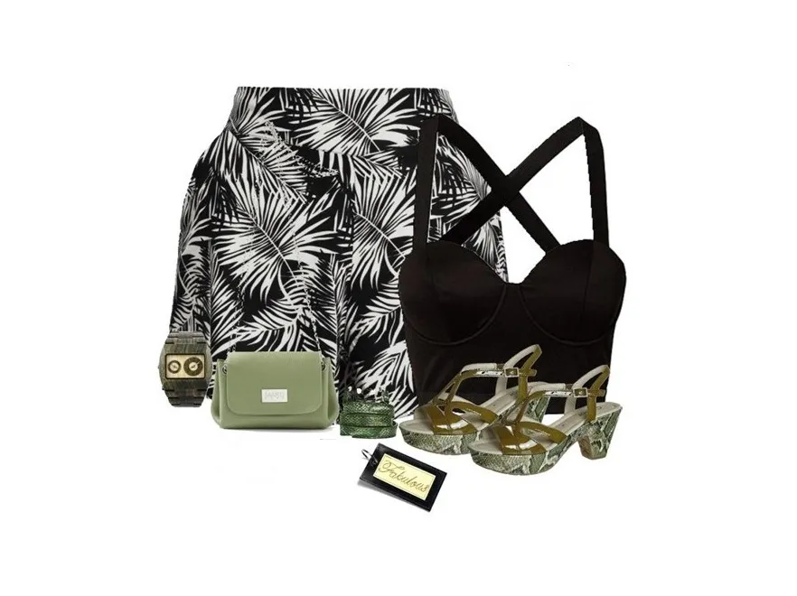 Modne stylizacje z krótkim topem