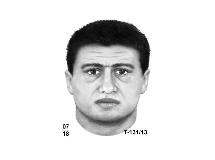 Tak wygląda gwałciciel z Lasku Kabackiego. Portret pamięciowy (źródło: policja.waw.pl)