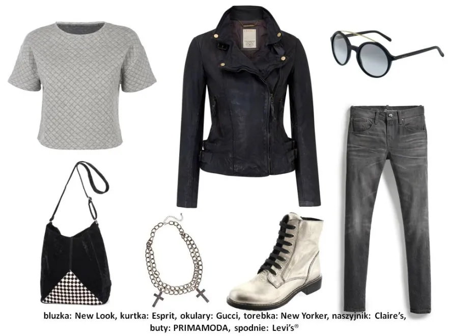 Jesienne zestawy w stylu grunge