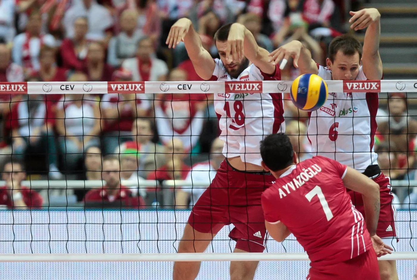 Mecz siatkówki Polska - Turcja