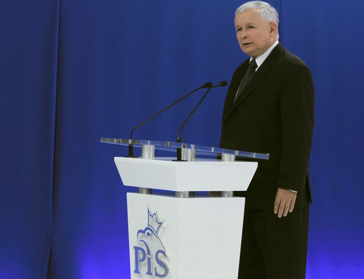 Prezes PiS Jarosław Kaczyński