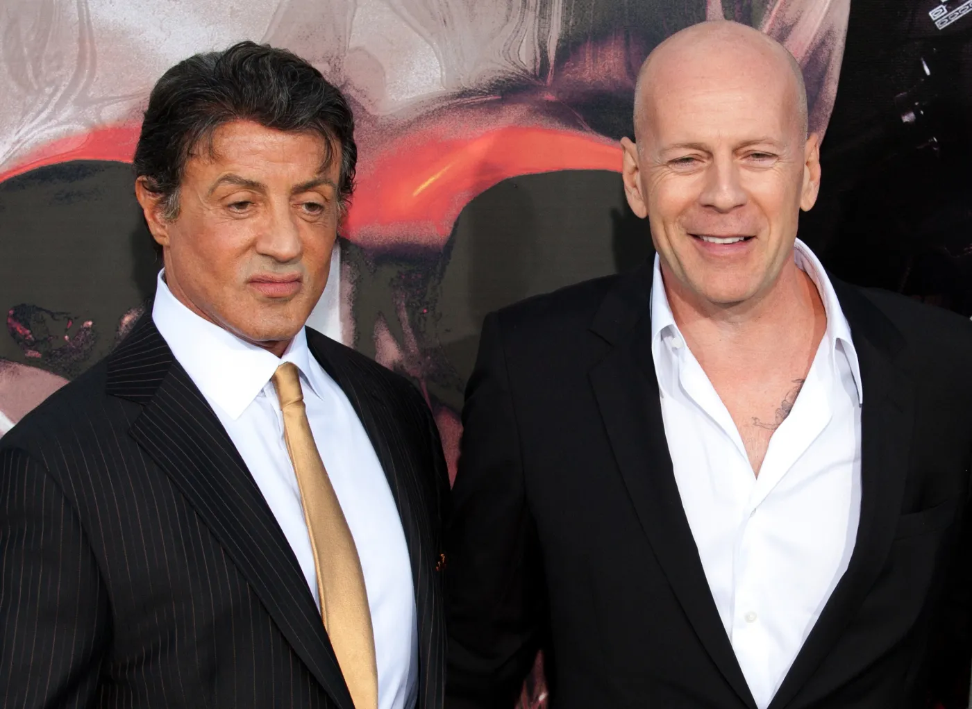 Sylvester Stallone & Bruce Willis