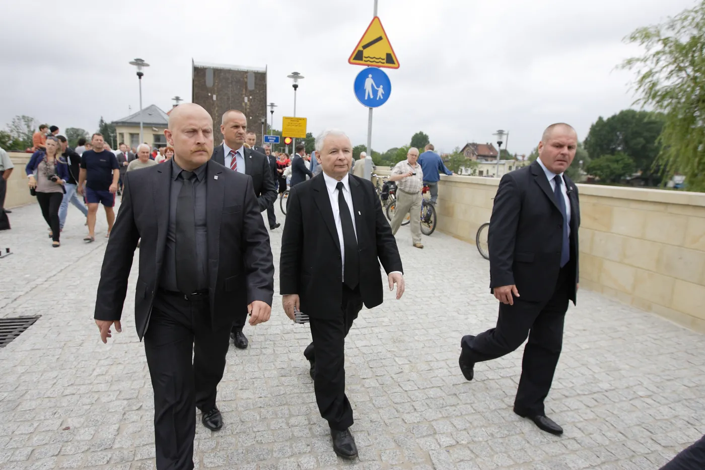 Jarosław Kaczyński z ochroną