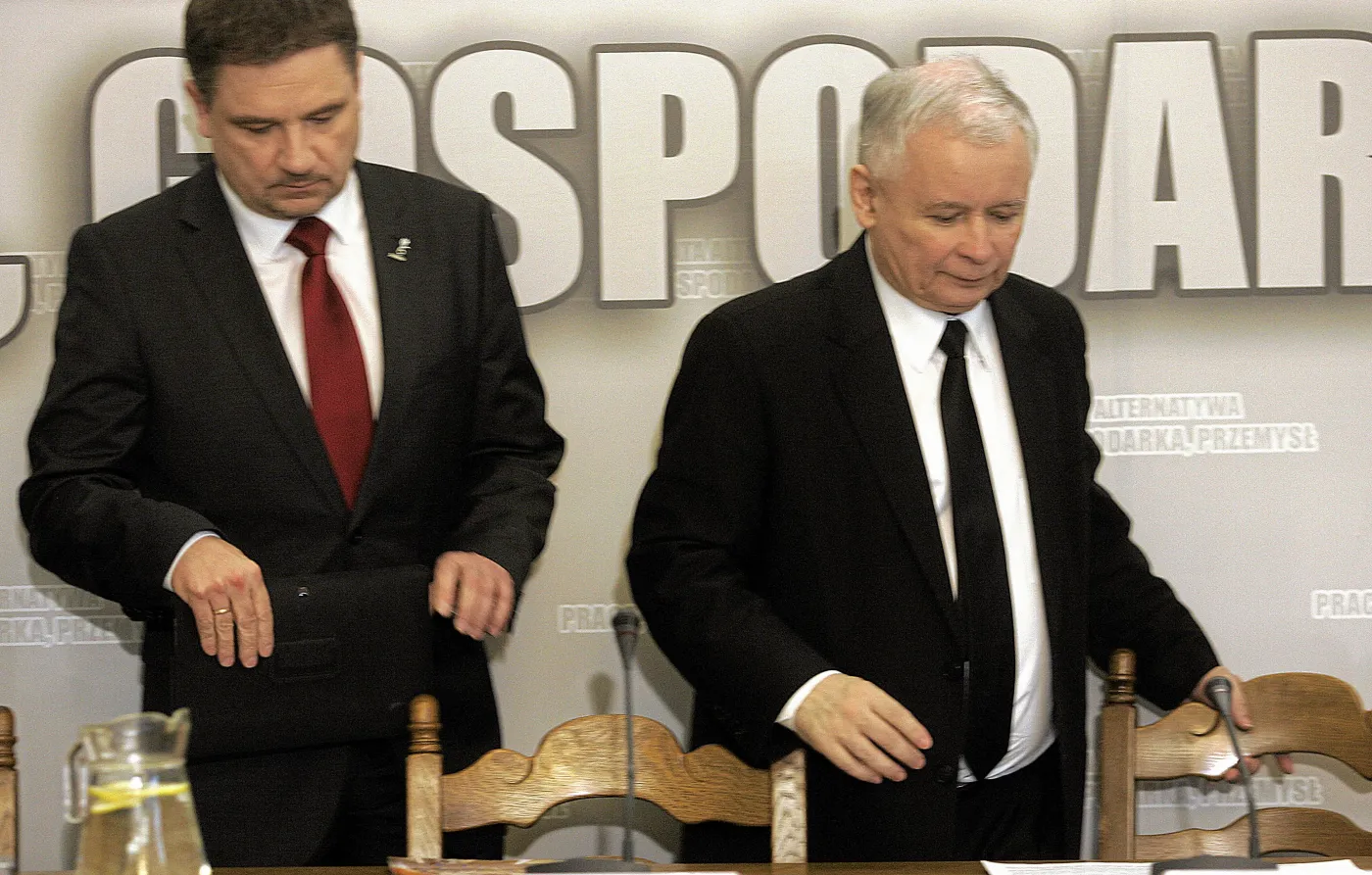 Piotr Duda i Jarosław Kaczyński