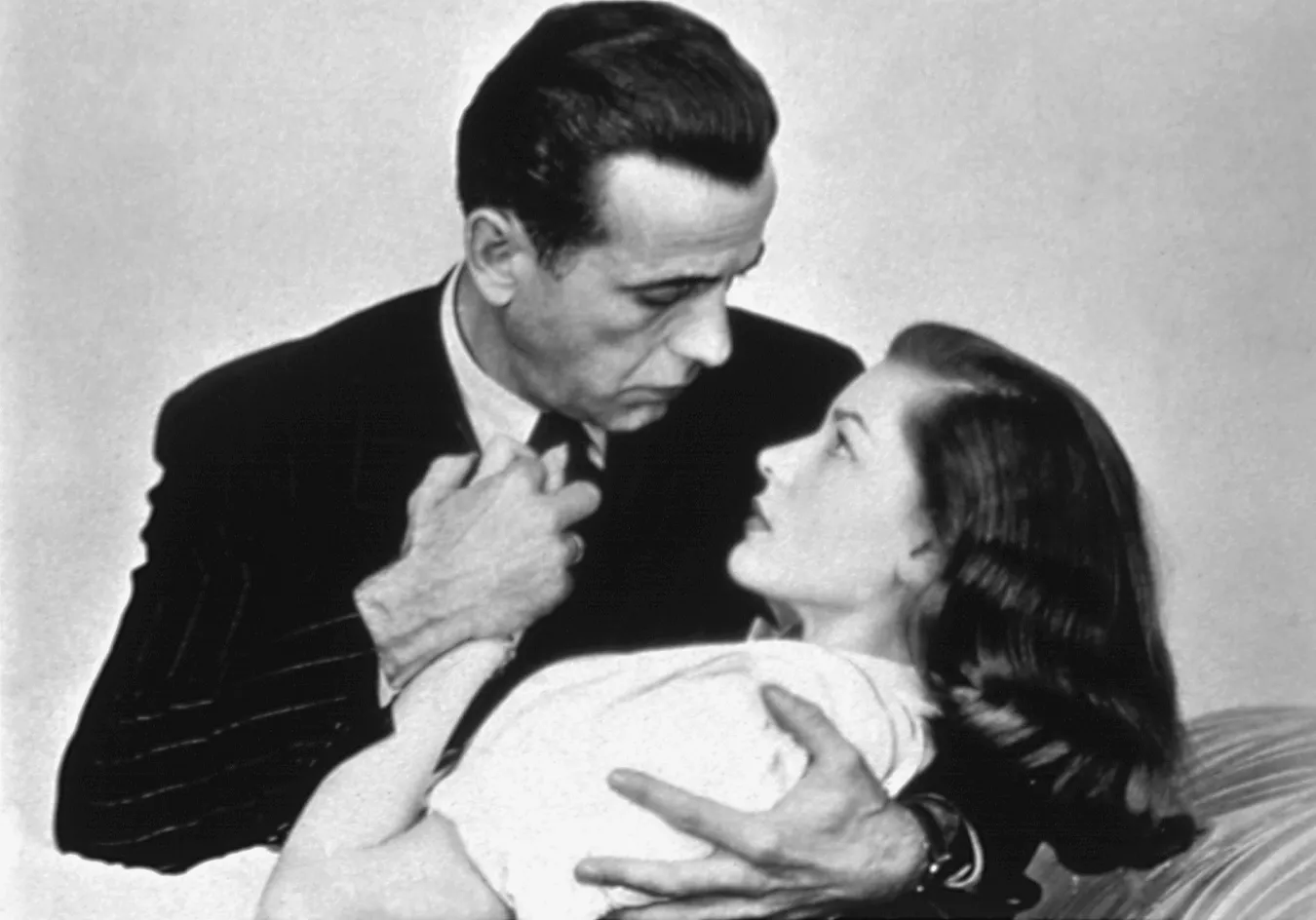 Humphrey Bogart i Lauren Bacall w filmie "Wielki sen"