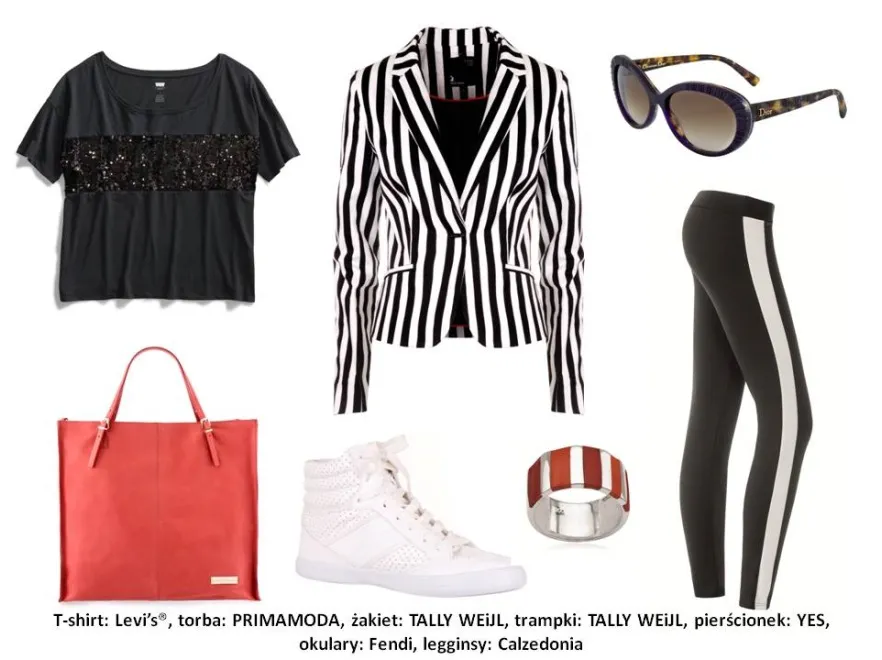 Z treningiem w tle: stylizacje "sport deluxe"