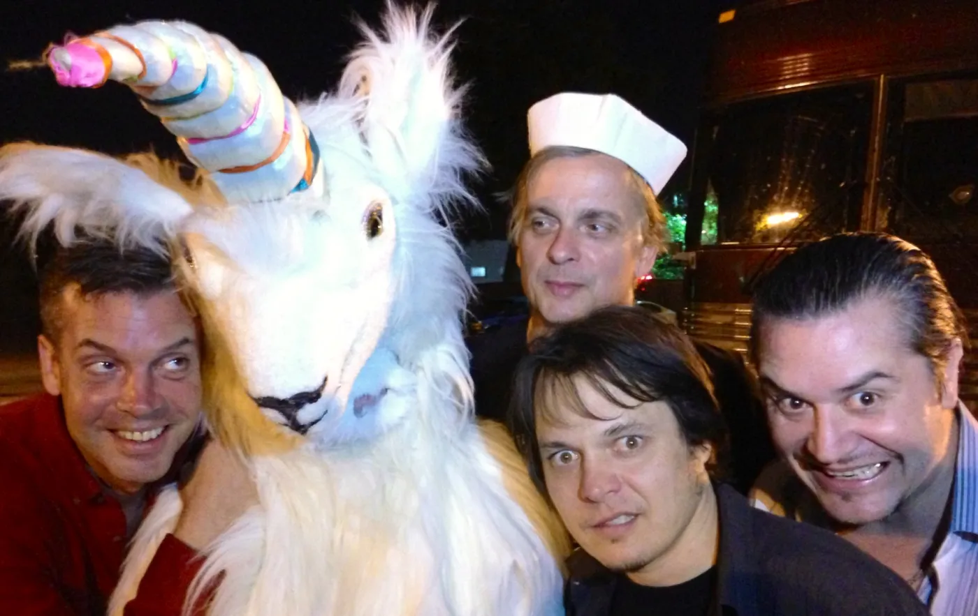 Mike Patton z zespołem Tomahawk