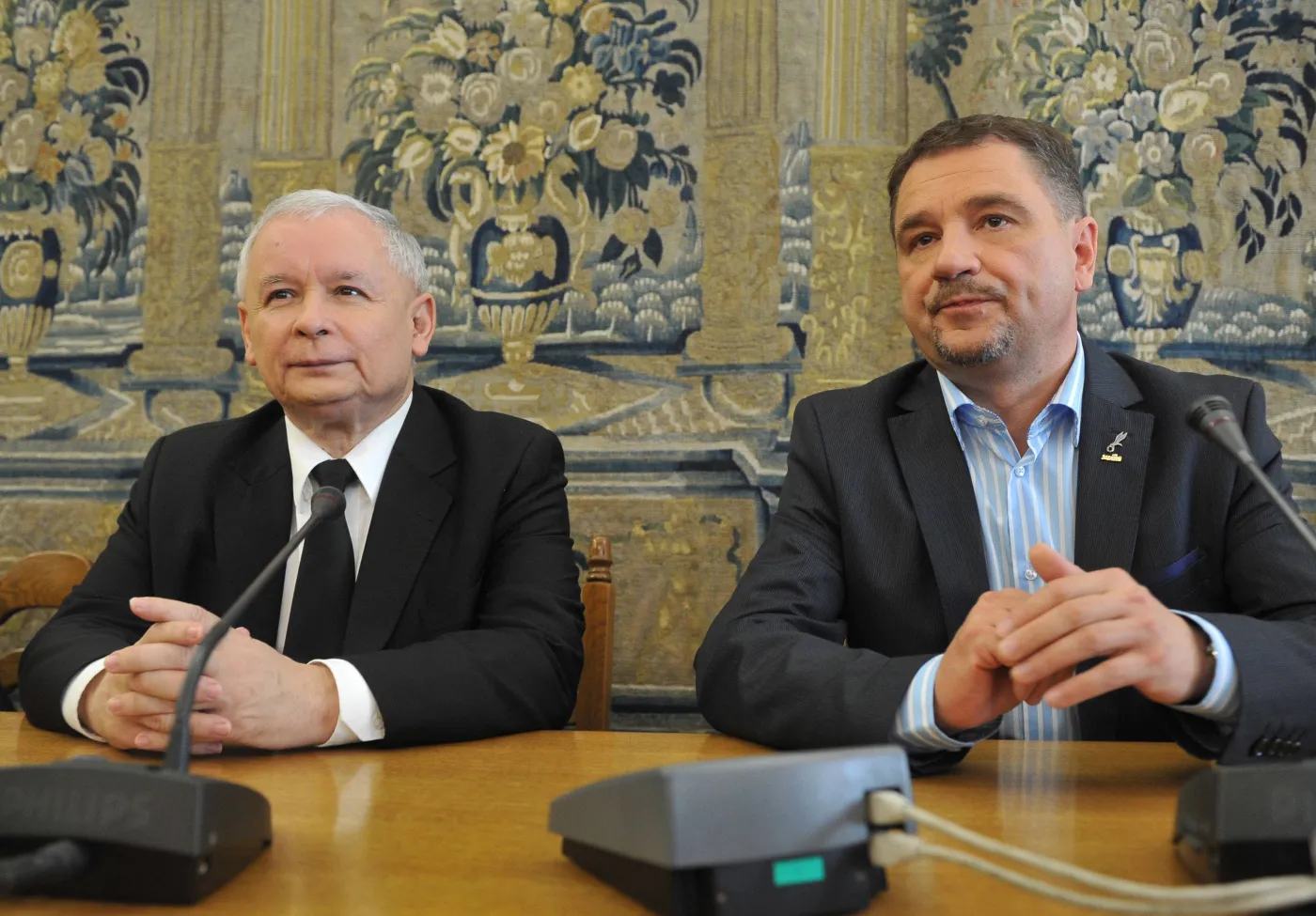 Piotr Duda i Jarosław Kaczyński