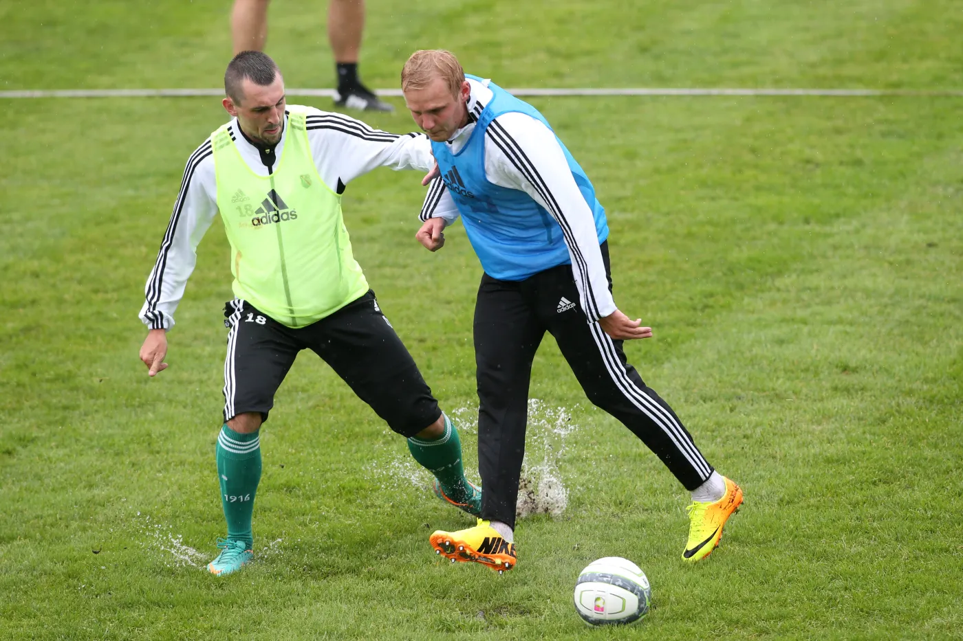 Michał Kucharczyk i Daniel Łukasik