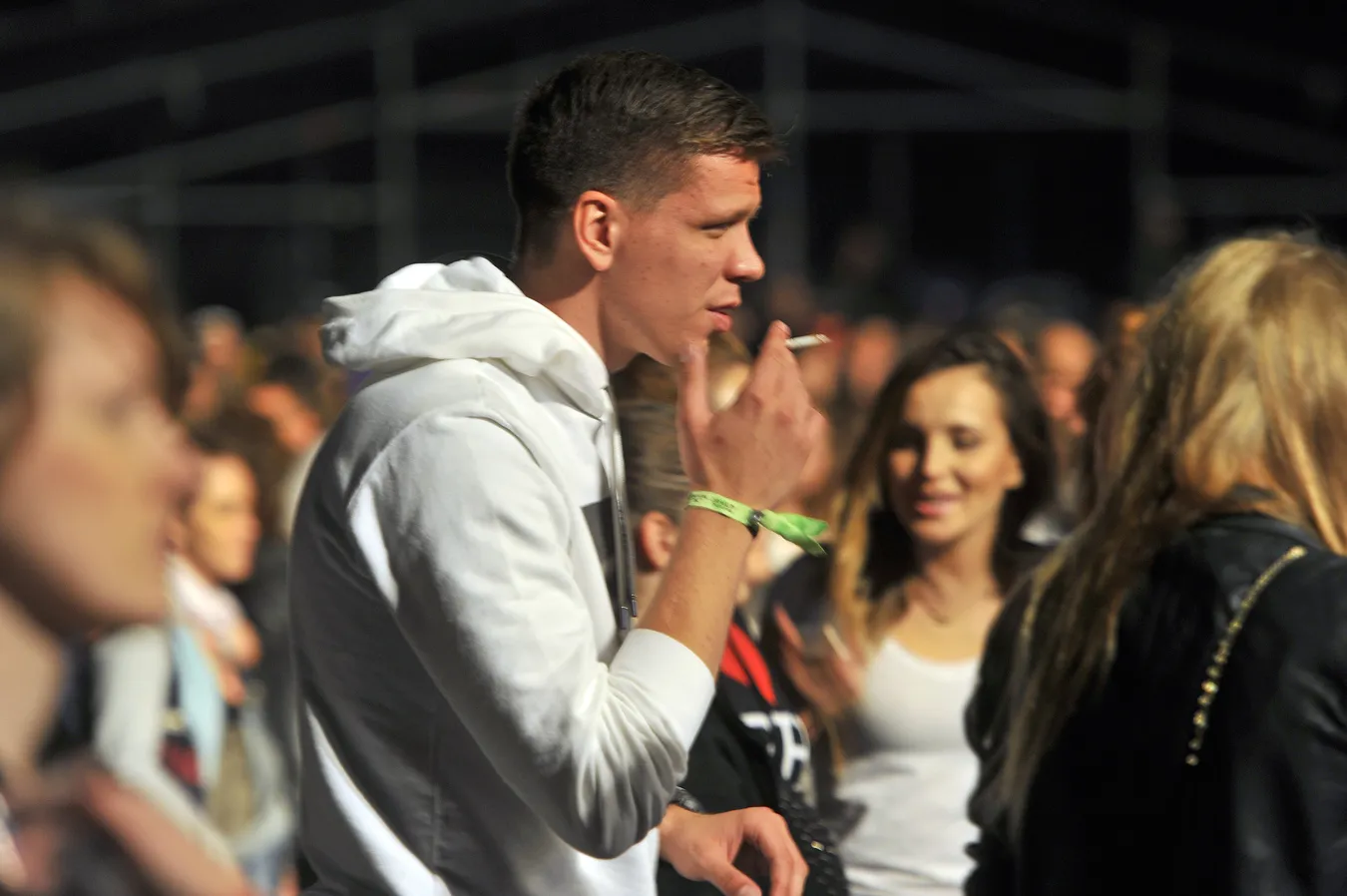 Marina Łuczenko i Wojciech Szczęsny