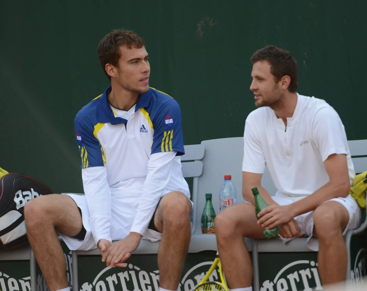 Jerzy Janowicz i Tomasz Bednarek