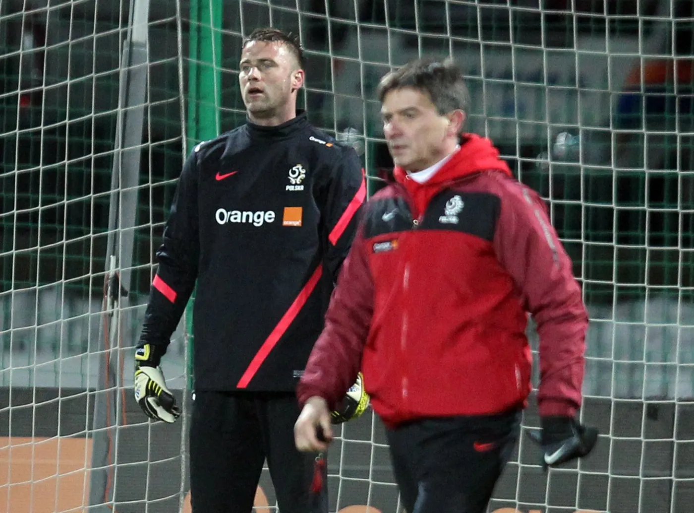 Artur Boruc i Waldemar Fornalik