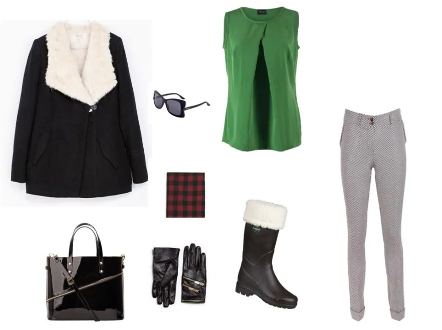 Pełnia kobiecości w zimowym stylu