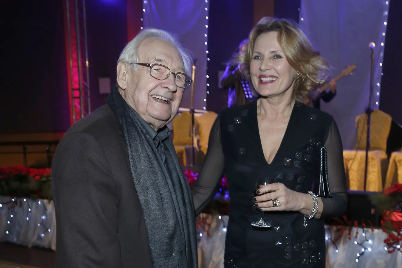 Andrzej Wajda i Grażyna Szapołowska