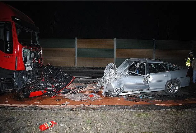 Kierowca po wypadku popełnił samobójstwo. Dramatyczne zdjęcia