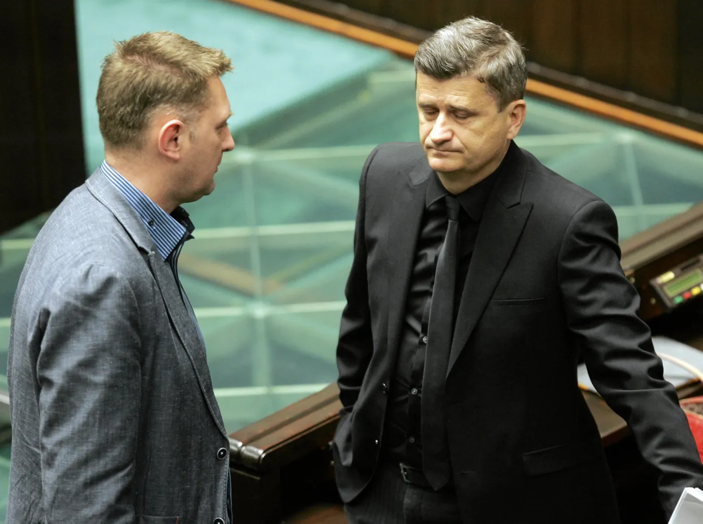 Andrzej Rozenek i Janusz Palikot