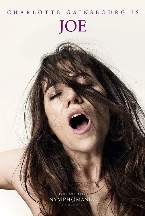 Charlotte Gainsbourg na plakacie do filmu "Nimfomanka"