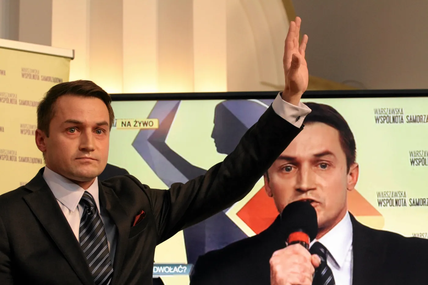 Guział dziękuje PiS-owi za pomoc przy zbieraniu podpisów