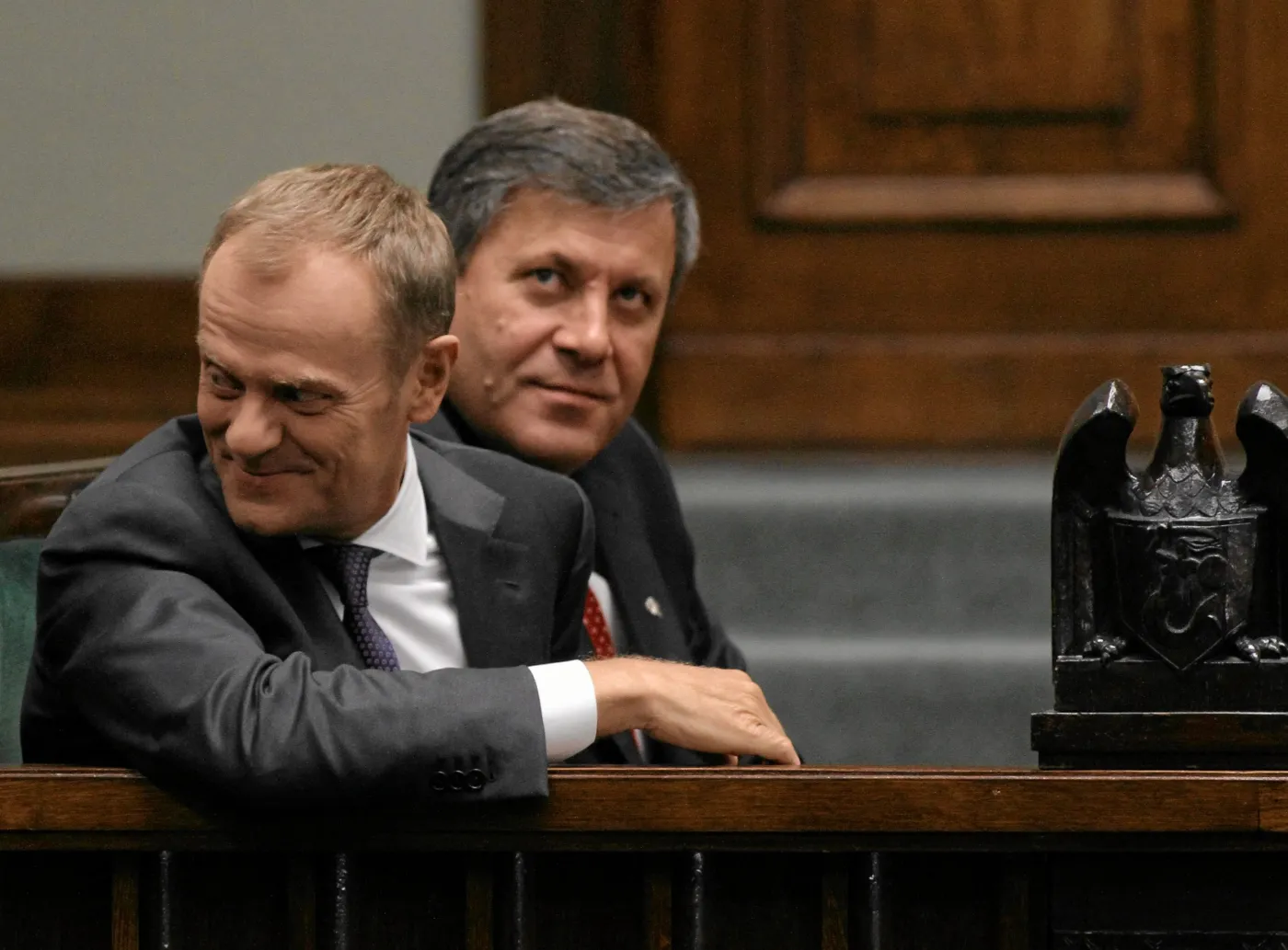 Donald Tusk i Janusz Piechociński