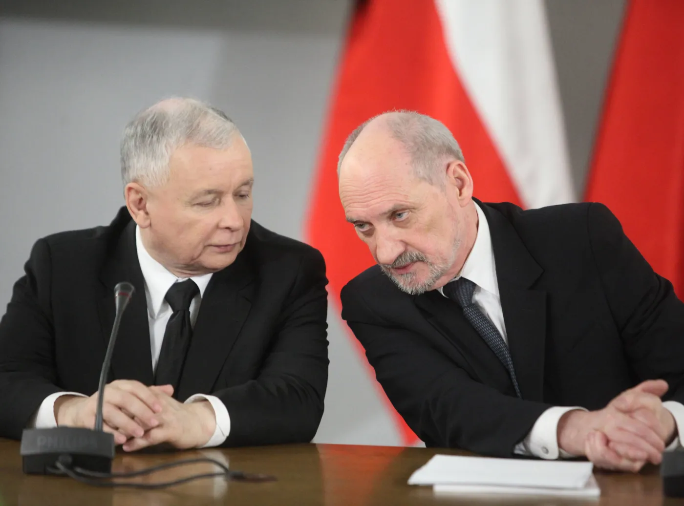 Jarosław Kaczyński i Antoni Macierewicz