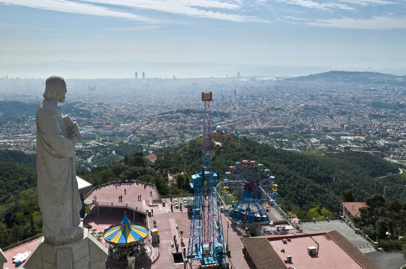 Góra Tibidabo, Barcelona, Hiszpania