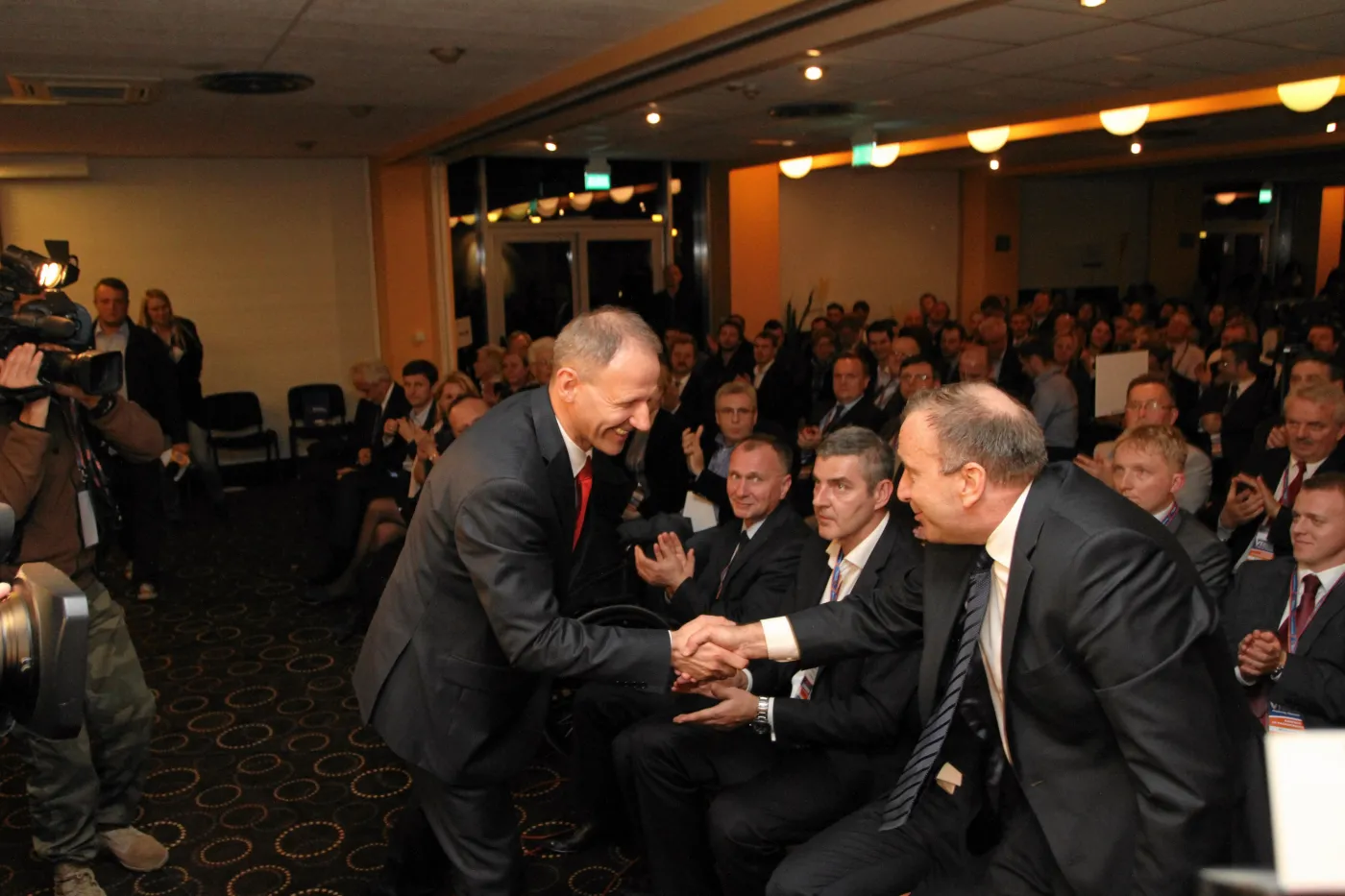 Jacek Protasiewcz i Grzegorz Schetyna