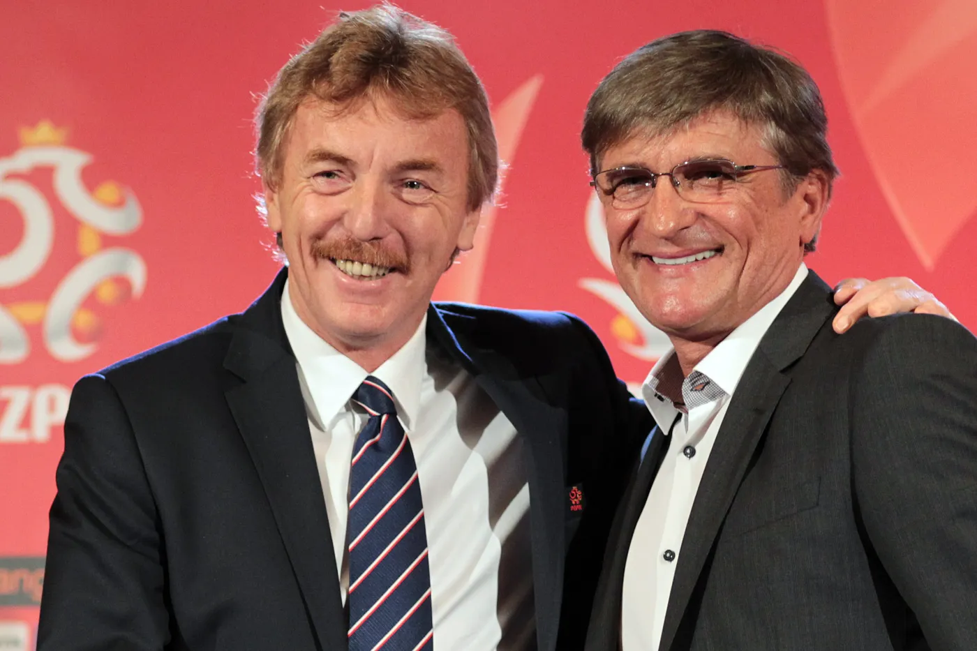 Zbigniew Boniek i Adam Nawałka